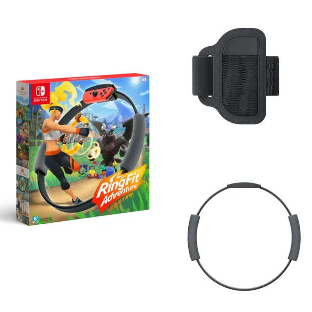 【Nintendo 任天堂】NS Switch RingFit Adventure 健身環大冒險(台灣公司貨-中文版)