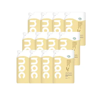 【nac nac】酵素奶瓶蔬果洗潔精補充包X12包/箱購(奶瓶玩具清潔/蔬果清潔)