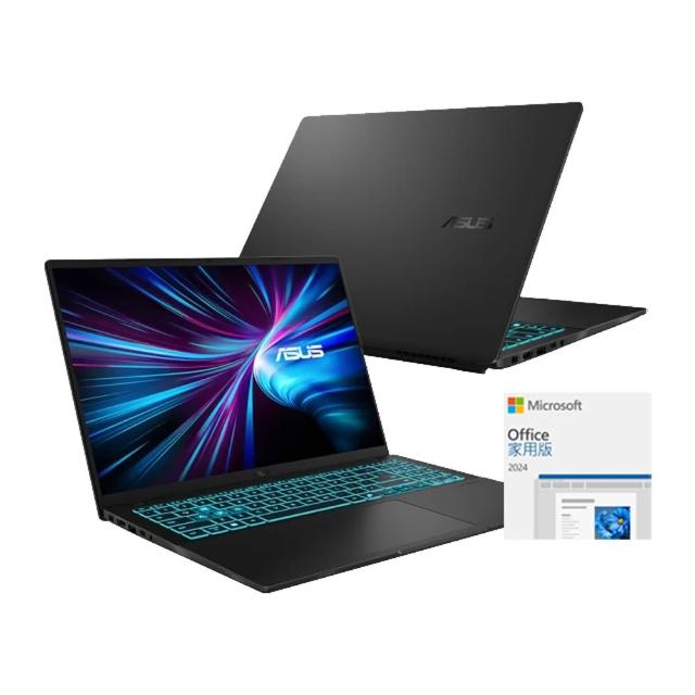 【ASUS 華碩】Office2024組★16吋Core 5效能RTX5060筆電(V16 V3607VM/Core 5-210H/16G/512G SSD/RTX5060/W1