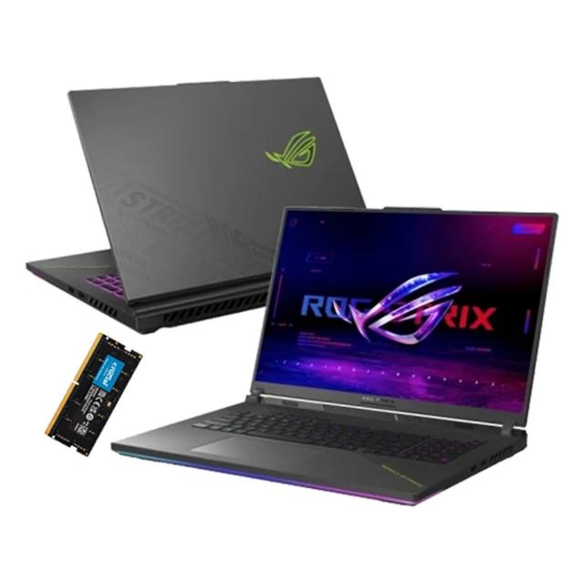 【ASUS 華碩】升級32G組★18吋 R9 GeForce RTX 5070電競筆電(G814PP-0034C8940HX-NBL/R9-8940HX/16G/1TB/W1