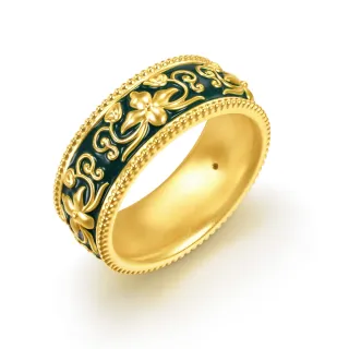 【點睛品】福綿藏韻 黃金戒指