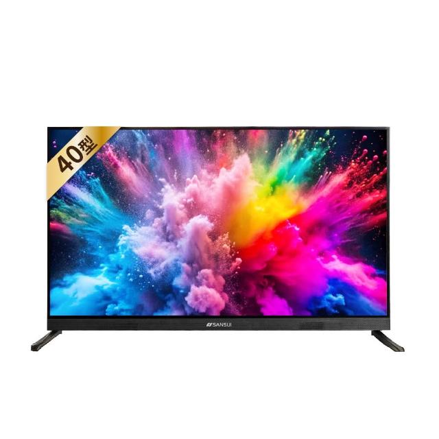 SANSUI 山水 SLED-4086 40型 Full HD LED 平面電視 60Hz 顯示器 3年保固 一般家庭使用首選