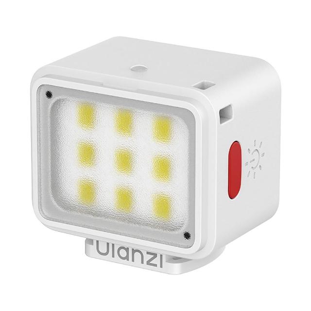 【Ulanzi 優籃子】DG01 小小燈 黑色/白色(1W 500mAh 冷靴 底部磁吸 迷你補光燈 攝影燈 柔光燈 打光燈)