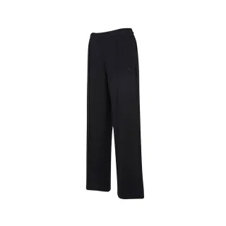 【FILA官方直營】女針織平口長褲-黑色(5PNZ-5467-BK)