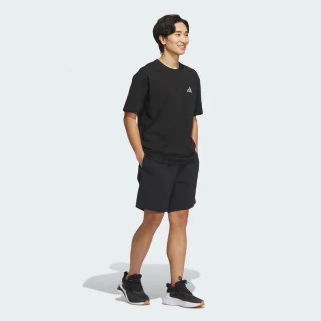 【adidas 愛迪達】ESSENTIALS PLUS 短袖上衣 T恤 男 JW6964