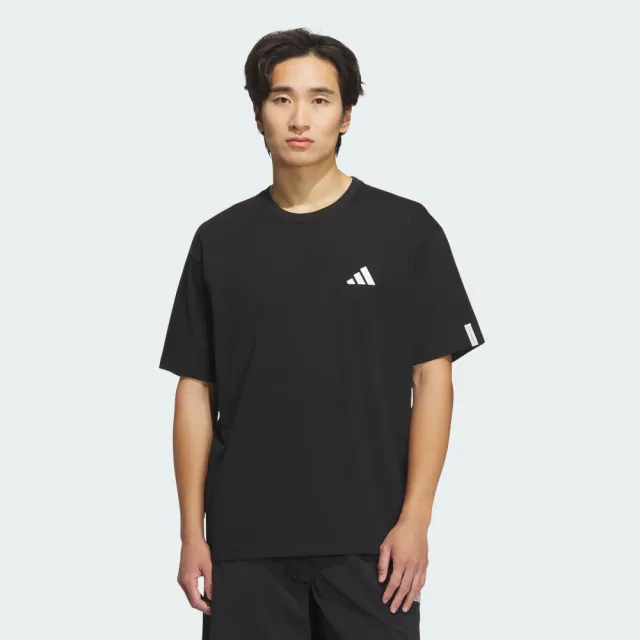 【adidas 愛迪達】ESSENTIALS PLUS 短袖上衣 T恤 男 JW6964