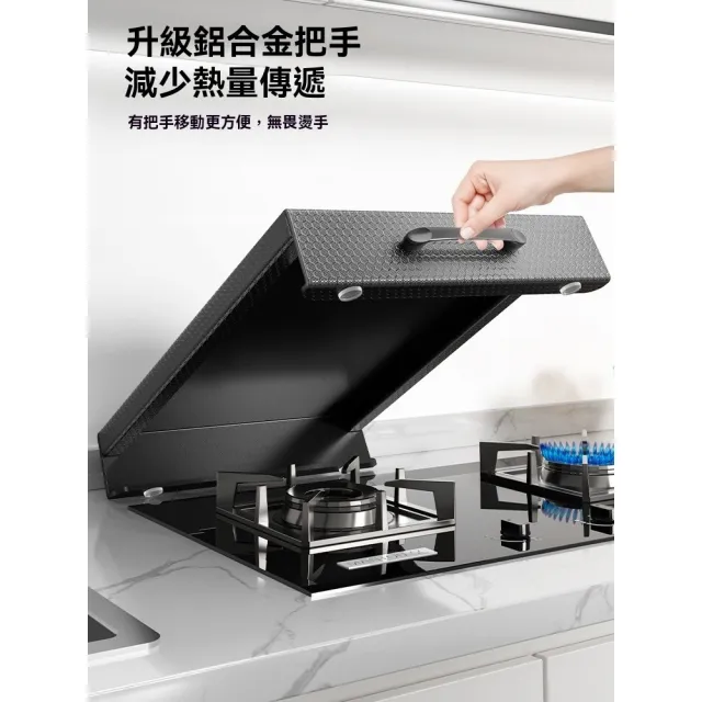 【歐德沐】蜂窩壓紋燃氣灶蓋板 防污防滑易潔 加厚0.8mm鋼材(電磁爐支架 瓦斯爐蓋板 瓦斯爐架子 爐臺架)