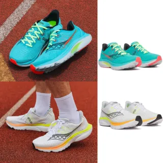 【SAUCONY 索康尼】KINVARA 16 男款 路跑鞋 一般楦(S21020-97-231 水鴨綠 白檸檬黃 慢跑鞋 競速 訓練)