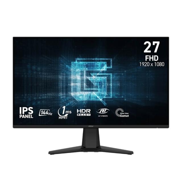 【MSI 微星】G275L E14 27型 Rapid IPS FHD 144Hz 電競螢幕(HDR Ready)