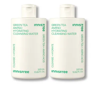 【INNISFREE】官方直營 綠茶保濕胺基酸卸妝水 320ml(2入組)