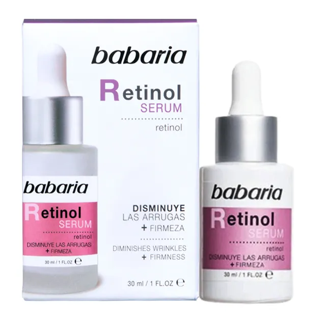 【babaria】膠原蛋白A醇澎潤雙效精華液30ml/面霜50ml任4入(總代理公司貨)