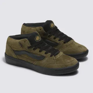 【VANS 官方旗艦】Beatrice Domond Zahba Mid 橄欖綠色專業滑板鞋/休閒鞋