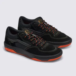 【VANS 官方旗艦】Spitfire Wheels Rowan 2 黑色專業滑板鞋/休閒鞋