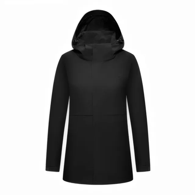 【TECTOP 探拓戶外】狂降千元！女款鵝絨內裡防風防水保暖三合一外套(純正鵝絨、兩件式、衝鋒衣、金屬圓點)