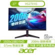 【Acer 宏碁】+27型 200Hz 螢幕★i5 RTX4060電競電腦(N50-656/i5-14400F/16GB/1TB/RTX4060/W11)