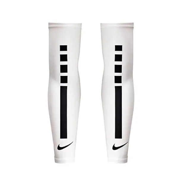 【NIKE 耐吉】PRO ELITE 運動臂套2.0 抗UV護肘 防曬袖套 籃球棒球網球羽球慢跑單車皆適用(N0002044127SM)