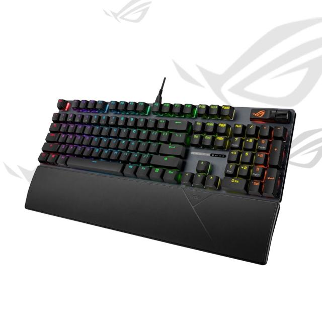 【ASUS 華碩】ROG Strix Scope II X 電競鍵盤(雪軸/風暴軸)