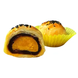 【麻吉爸】台灣第一家-蛋黃贏禮盒6入/盒x1盒附提袋(月餅/蛋黃酥/中秋/送禮/禮盒/附提袋)