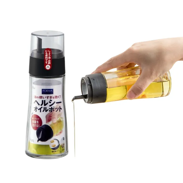 【日本ASVEL】油控式調味油玻璃壺(200ml)