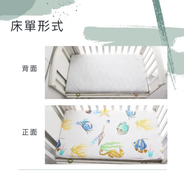 【KIDS PARK】防水隔尿床單式保潔墊 尿布墊 120x60cm(防水隔尿床單/嬰兒床隔尿床罩/保潔墊/嬰兒隔尿墊)