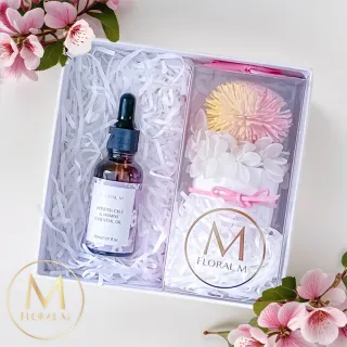 【Floral M】彩虹泡泡香氛擴香花禮盒 含30ml品牌香氛油(居家香氛/香水精油/香氛擴香花/擴香禮物/送禮) 
