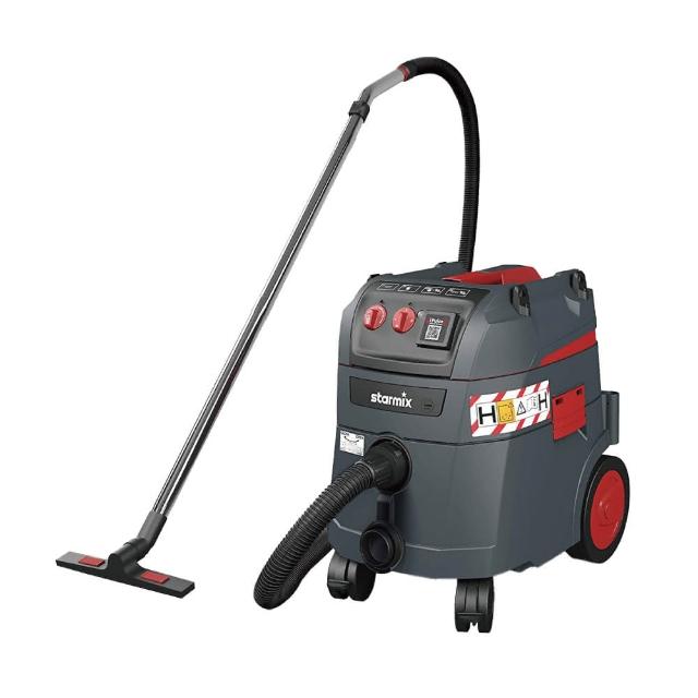 【Starmix 吸特樂】1400W 35L 基本款全自動電磁脈衝清潔H級乾溼兩用吸塵器(ISP H-1435)