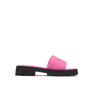 【MARC JACOBS】MJ 蝴蝶粉齒狀厚底拖鞋