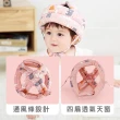 【KIDS PARK】360度護頭防撞帽(調頭圍/魔鬼氈+綁帶/透氣/高彈海綿/寶寶學步防摔帽)
