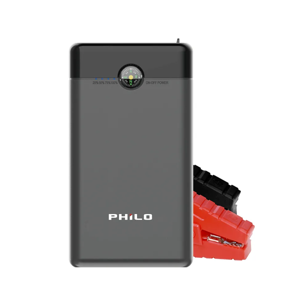 【Philo 飛樂】6000mAh 汽機車 救車行動電源 PM50(汽車電瓶/救車電源/汽車接電/啟動電源/行動救援/電霸)