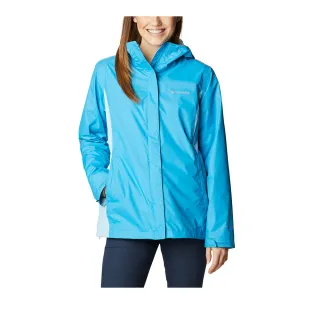 【Columbia 哥倫比亞 官方旗艦】女款- Omni-Tech Arcadia防水外套-藍色(URR24360BL/GF)