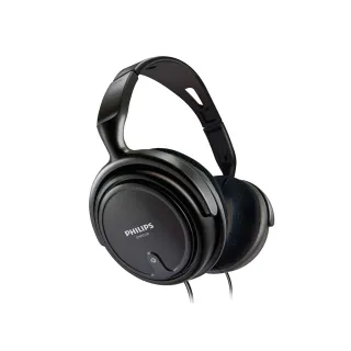 【Philips 飛利浦】強勁40mm單體HI-FI立體聲耳罩式有線音效耳機-SHP2100