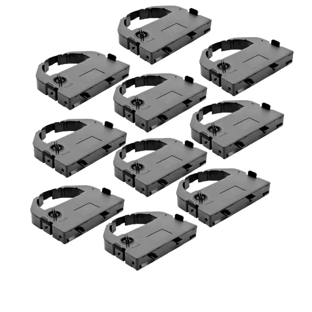 【UFOTEC】10入組 EPSON S015016 色帶 LQ-670K/LQ-680K/LQ-680C/LQ-1060/LQ-2500/LQ-2550(S015536)