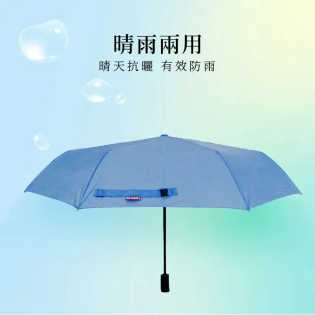 【雨傘王】1+1組合 23吋自動折疊傘 7骨抗風 晴雨傘 防潑水 高CP值(超值款無維修)