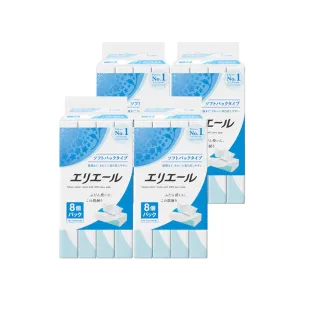 【日本大王】elleair 柔膚抽取式面紙(輕巧包 160抽x32包)