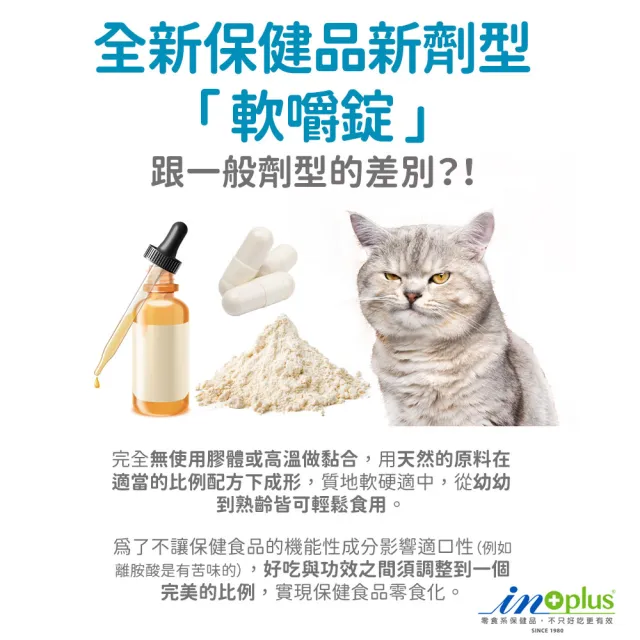 【IN-Plus】護眼晶草本精華素 三效加強配方(雞肉保健軟錠/狗狗眼睛保健)