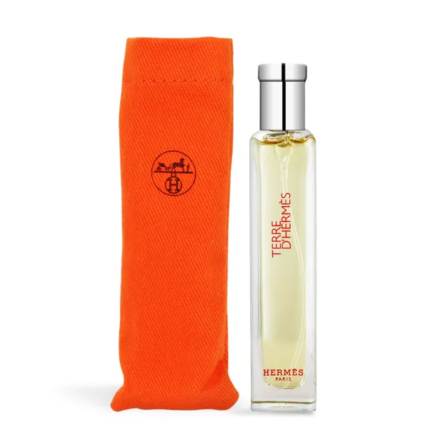 【Hermes 愛馬仕】淡香精/淡香水15ml-多款可選-附布套或盒裝(絲巾甜薑/潟湖花園/屋頂花園/大地)