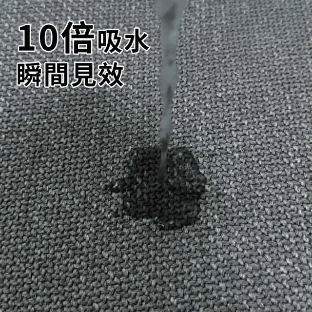 【LZQ】亞麻編織矽藻泥吸水地墊 50x80cm 浴室地墊 雙面防滑地墊 玄關腳踏墊 地毯(廚房/客廳/臥室)
