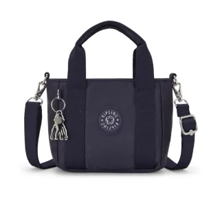 【KIPLING官方旗艦館】沉穩藍手提側背兩用包-JAYLA MINI