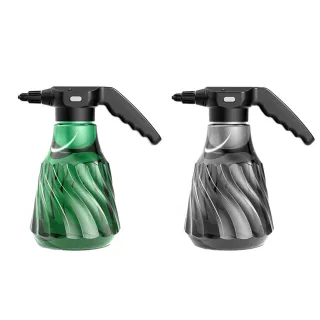 【MUAN】2L棱形噴霧灑水壺 電動噴壺 澆花器(智能增壓/手持噴瓶/綠植澆灌/洗車噴壺)