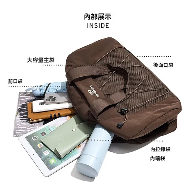 【kingkong】手提短途出差旅行袋 大容量健身包/行李袋/收納包/斜挎包