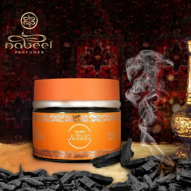 【Nabeel納彼爾】Oudh天然沉香木塊薰香60g(杜拜原裝-專櫃公司貨)
