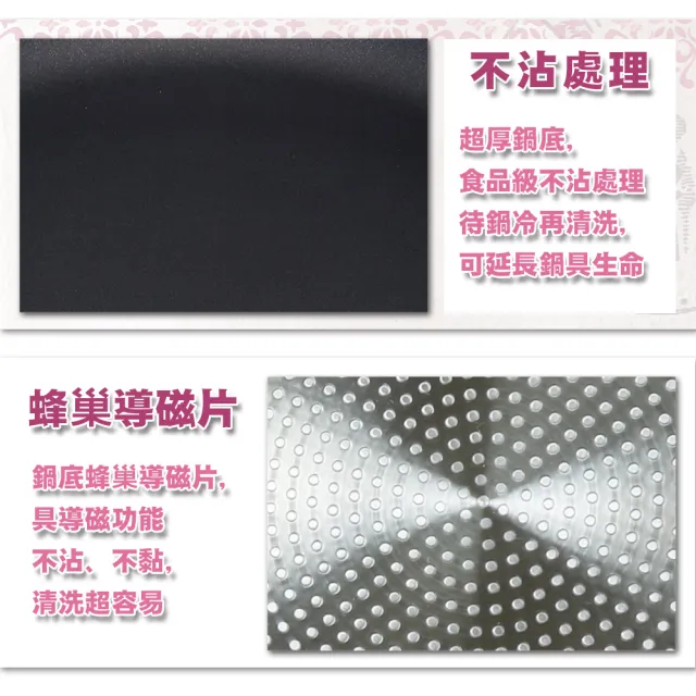 【PERFECT 理想】理想品味日式平煎鍋-20cm無蓋(台灣製造)