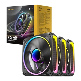 【Antec】安鈦克 Orbit 120 PWM ARGB 機殼風扇(三入包)