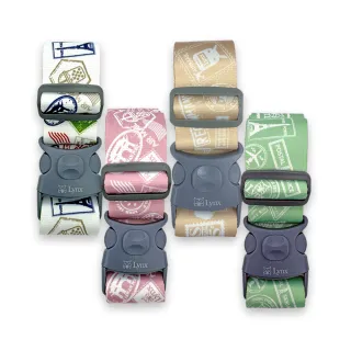 【LYNX】美國山貓 行李束帶(台灣特色 長210公分織帶 塑膠扣具)