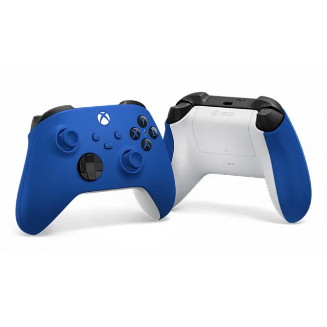 【Microsoft 微軟】XBOX 原廠無線控制器 手把 PC手把 Xbox Series S/X PC 適用(衝擊藍)