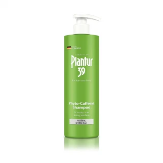 【Plantur 39】植物與咖啡因洗髮露細軟髮專用500ml(強化髮根)