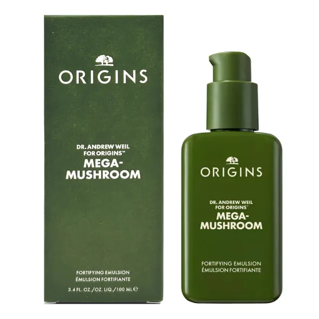 【ORIGINS 品木宣言】DR. WEIL青春無敵靈芝光潤機能乳液 100ml(國際航空版)