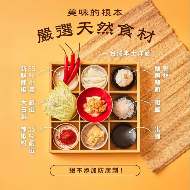 全國麗園】李氏手工韓式泡菜600g 2入組美鳳有約聯名國宴級小菜(開胃菜