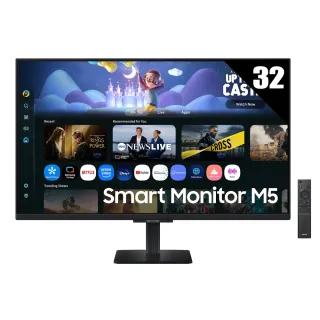【Samsung 三星】32吋FHD智慧聯網螢幕-黑(S32FM500EC)