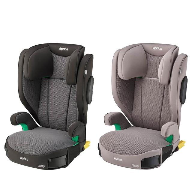 【Aprica 愛普力卡】2025年式新花色 RideCrew ISOFIX 3-12歲成長型汽座(安全帶兩用 成長座椅 增高墊)